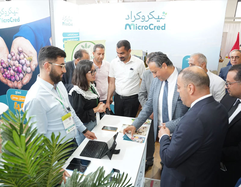 Microcred au salon d’agriculture SMA Medfood Sfax